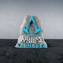 Assassin's Creed Valhalla Logo Figür - Premium Koleksiyon