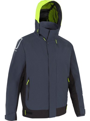 Decathlon Tribord Erkek Yelkenli Ceketi - Gri / Siyah - Sailing 500