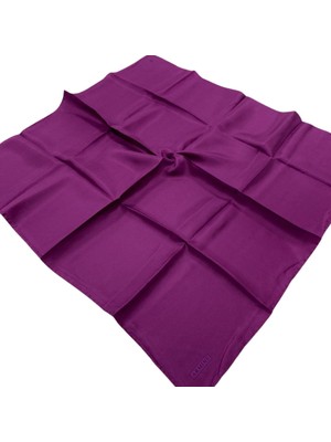 Armine Mürdüm Düz Renk Tivil İpek Eşarp 10D02 - 96