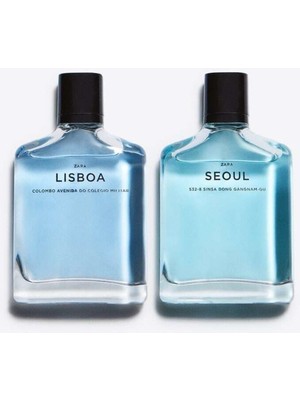Zara Seoul 532-8 Sınsa Dong + Lısboa Colombo Avenıda Do Colegıo 100 ml x 2 Adet Erkek Parfüm