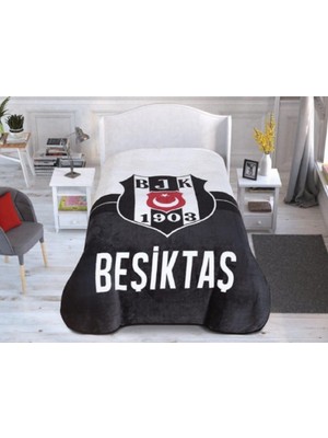 Taç Yeni Sezon Lisanslı Tek Kişilik Beşiktaş Battaniye 160X220