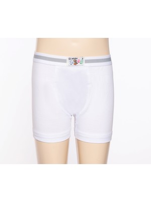 Yıldız Çamaşır Yıldız 6'lı Erkek Çocuk Pamuk Likralı Boxer Q400