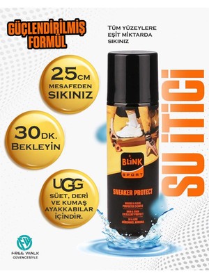 Blink Sport Sneaker Protect Su Geçirtmez ve Lekeden Koruyucu Sprey 200 ml