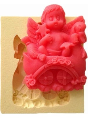 Depposite Oturan Bebek-Bebek-Ördek Silikon Kalıp 7x5 cm