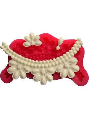 Gurmender Silikon Kalıp - Kolye Bordür - 2 (12,5*6,5cm