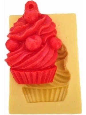 Gurmender Cupcake Şekilli Silikon Kalıp 9x6 cm