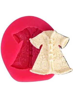 VİP Silikon Kalıp - Desenli Kaftan (5*5 Cm)