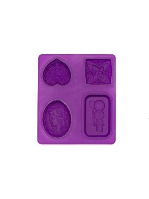 Depposite Silikon 4 Lü Kalıp