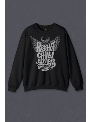 So Cool  Sweatshirt Red Hot Rhcp Rock Müzik Music Baskılı Sweat