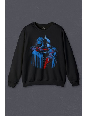 So Cool  Sweatshirt Batman Joker Kara Şovalye Dark Knight Film Baskılı Sweat