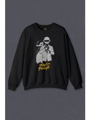 So Cool  Sweatshirt Daft Punk Müzik Get Lucky Music  Baskılı Sweat