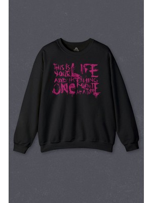 So Cool  Sweatshirt Fight Club This Is Your Life Tyler Durden Dövüş Kulübü Baskılı Sweat