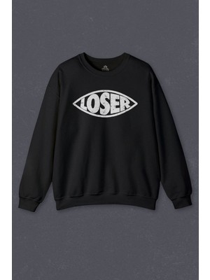 So Cool  Sweatshirt Loser The Midnight Club Dizi Baskılı Sweat
