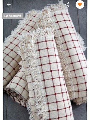 Miss Linda Home Collection Pamuklu Buldan Işi Çekyat Örtüsü 180*180 cm (Tekli Koltuklar Içindir)