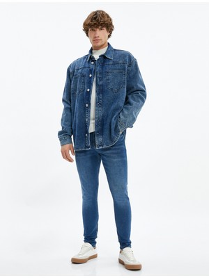 Koton Super Skinny Fit Kot Pantolon - Justin Jean