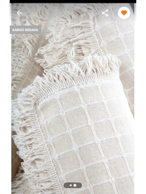 Miss Linda Home Collection %100 Pamuklu Buldan Işi Çekyat Örtüsü (180*250 Cm)