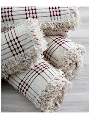 Miss Linda Home Collection %100 Pamuklu Buldan Işi  Çekyat Örtüsü (180*220 Cm)