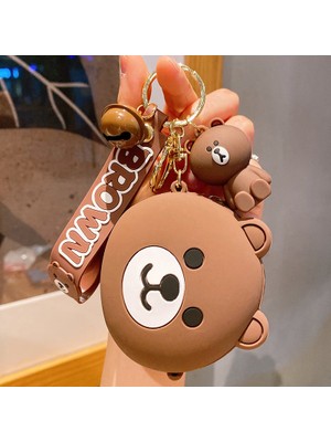 Pairuidaisi Jingle Kedi Karikatür Sevimli Girly Kalp Mini Okul Çantası (Yurt Dışından)