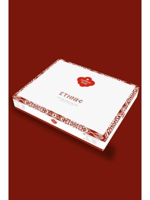 Cotton Box Ethnic Çift Kişilik Nevresim Takımı Dakota Gri