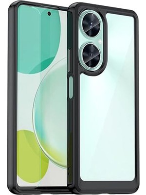 Microcase Huawei Nova 11 Pro Shield Serisi Darbeye Dayanıklı Yarı Esnek Plastik Tpu Kılıf - AL8100