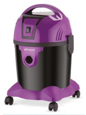 Conti CS-106 Violet Sessiz Kazanlı Süpürge Mor