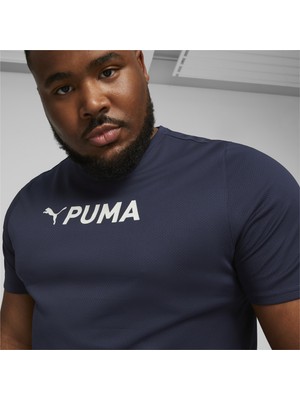 Puma Erkek Puma Navy Puma Fit Ultrabreathe Tee Lacivert Erkek T-Shirt