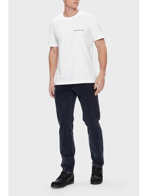 Calvin Klein Pamuklu Regular Fit Bisiklet Yaka T Shirt J30J324671YAF Erkek T Shirt J30J324671 Yaf