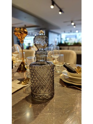 Selim Laura Dekoratif Şişe Füme 231FME12CM