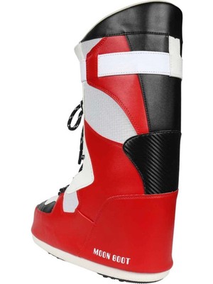 Moon Boot High Sneaker Boot Red Kırmızı Kadın Kar Botu 14028300-003