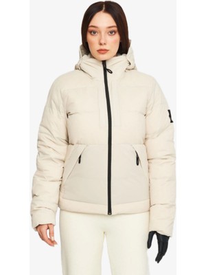 Jack Wolfskin Wandermood Down Kadın Gri Outdoor Ceketi