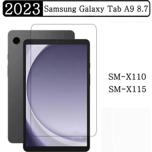 Samsung Galaxy Tab A9 8.7 Inç Nano Kırılmaz Ekran Koruyucu Şeffaf Cam Tam Uyumlu SM-X110