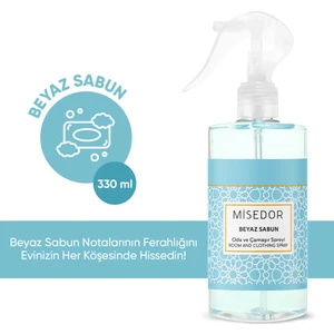 Beyaz Sabun Oda Kokusu ve Çamaşır Parfümü 330 ml