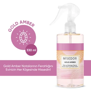 Gold Amber Oda Kokusu ve Çamaşır Parfümü 330 ml