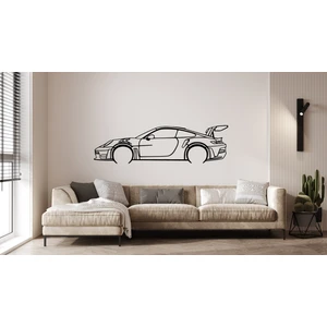 Porsche 911 992 GT3RS Duvar Süsü Tablo Dekorasyonu 2d 45-50CM