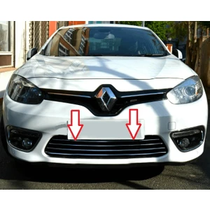 Renault Fluence Ön Tampon Çıtası 4 Parça 2013-2016