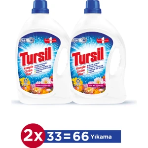 Sıvı Çamaşır Deterjanı 2 x 2145 ml (66 Yıkama) Kır Çiçekleri