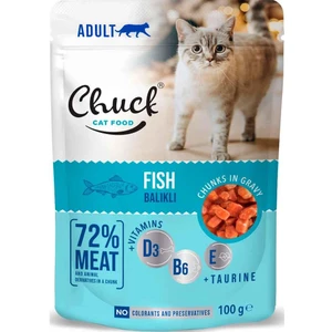 Kedi Yaş Maması Balıklı 100 gr