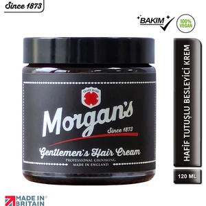 Morgan's Pomade Gentelman's Hair Cream - Nemlendirici Doğal Tutuşlu Şekillendirici Krem 120 ml