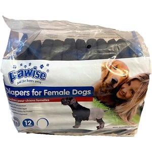 Erkek Köpek Çiş Bezi Siyah M 12 Adet