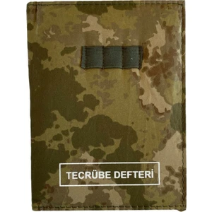 Asker Vadisi Askeri Tecrube Defteri Kamuflaj RENK14X20 cm Ölçülerinde