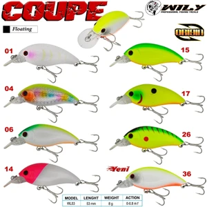 Tatlı Su Maket Balık Wıly Coupe 5,3 cm 8 gr Renk:26