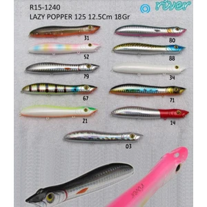 Maket Balık River Lazy Popper 12,5cm 18GR Renk:34