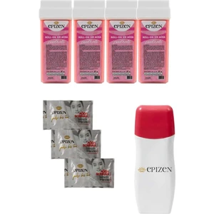 Roll-On Kartuş Ağda Seti + Kartuş Isıtıcı + Temizleme Mendili