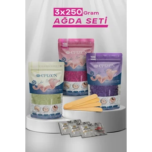 3lü Renk Boncuk Ağda Seti