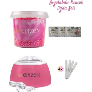 900GR Boncuk Ağda,ısıtıcı Makina,spatula,temizleme Mendili