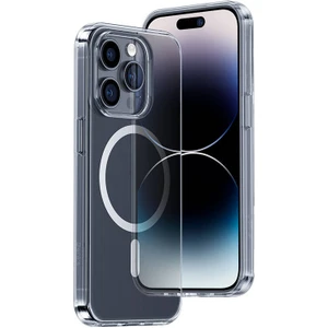 Apple iPhone 14 Pro Max Uyumlu Magsafe Şarj Özellikli 1.8mm Ultra Ince Şeffaf Kılıf Şeffaf