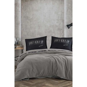 Life Is Gri Çift Kişilik Wellsoft Nevresim Takımı