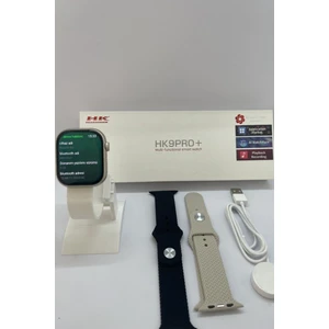 Hk9 Pro Plus Amoled Ekran Oyun Yükleme Chatgpt Siri Sesli Görüşme Bildirim 45MM 2.gen Akıllı Saat