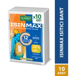 Isınmax Vücut Isıtıcı Bant - 12 Saat Etkili - 10'lu paket