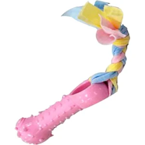EuroDog Puppy Toys Ufak Kemik Diş Kaşıma Köpek Oyuncağı Pembe 19 Cm